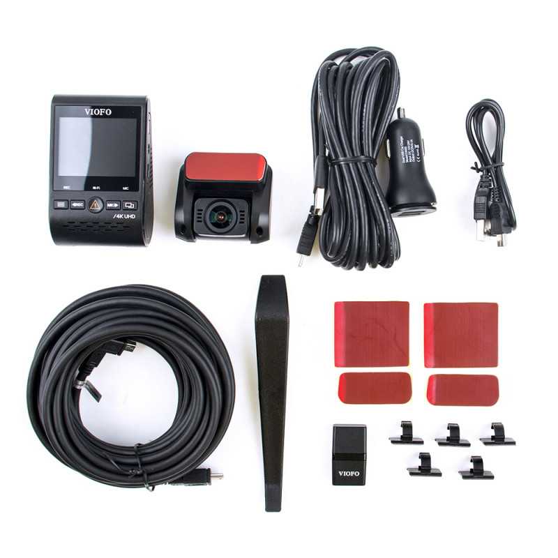VIOFO A129 Pro 4K Dash Cam 3840x2160P Ultra HD 4K Dash Camera 8MP Sensor  GPS Wi-Fi, Buffered Parking Mode, G-Sensor, Motion Detection, WDR, Loop